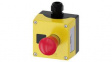 3SU1851-0NB10-4GB2  Emergency Stop Switch Assembly, 2NC, Red / Yellow, 10 A, 500 V, Spring Terminal