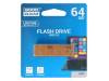 UEC2-0640N0R11, Флешка; USB 2.0; 64ГБ; коричневый; Считывание:20МБ/с, GOODRAM