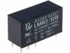 LMR2-12D Реле: электромагнитное; DPDT; Uобмотки:12ВDC; 5A/250ВAC; 5A/30ВDC
