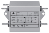 B84111-A-A10, Mains filter 1 A 250 VAC, TDK-Epcos
