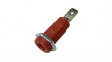 KPN-4A RED Socket 4mm 19A Nickel-Plated