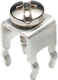 KEY-7691, Vertical screw terminal Tin-Plated Brass, Keystone