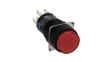 AL6M-A21PR Illuminated Pushbutton Switch Red 2CO Latching Function LED
