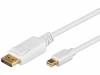 MC.2110.1112.020WH, Кабель; DispalyPort 1.1; 2м; белый, Goobay