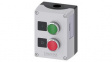 3SU1852-0AB00-2AB1  Control Station with 2 Pushbutton Switches, Green, Red, 1NC + 1NO, Screw Termina