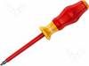 05031613001, Отвертка; крестовая Pozidriv, изолированный; Наконечник: PZ2, Wera Tools