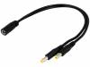 DC.SPL.0200.0020, Кабель; гнездо DC 5,5/2,1,2 вилки DC 5,5/2,1; прямой; 0,5мм2, BQ CABLE (TME brand)