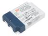 IDLV-25-48, Блок питания: импульсный; LED; 24,96Вт; 48ВDC; 0,52А; 90?295ВAC, MEAN WELL