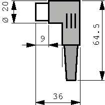 T 3434 005, Cable connector, C091B 7-pin Pole no.=7, Amphenol