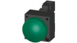 3SB32046BA40 Indicator lamp with holder BA9s, Plastic, green