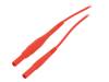 66.9394-10022, Соединительный провод; ПВХ; 1м; красный; 8А; 1кВ, Staubli (former Multi-Contact )
