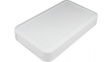 LC115-N-W Silicone Cover Enclosure 115x69x19.5mm Off-White ABS IP40