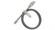78-52529 Cable, USB-A Plug - Apple Lightning, 1m, USB 2.0, Silver