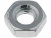 4701, Гайка; шестигранная; UNC6-32; сталь; Покрытие: цинк; Шаг:32, Keystone