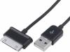 TCAB-251 Кабель; USB 2.0; вилка USB A, вилка Samsung; 1,2м; черный