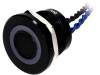 PS223P10Y21B24VT Переключатель: пьезоэлектрический; Положения: 2; SPST-NO; IP68