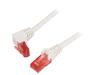 51526, Patch cord; U/UTP; 6; многопров; CCA; ПВХ; белый; 10м; 25AWG, Goobay