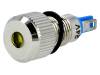 GQ8F-D/Y/24 Индикат.лампа: LED; плоский; 24ВDC; Отв: O8мм; IP67; под пайку