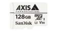 01491-001 Surveillance Card, microSDXC, 128GB, Suitable for M1045-LW/M1134/P1375-E/P1378/M