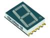 OSK1056A-IR Дисплей: LED; SMD; 7-сегментный; 14,22мм; красный; 5-25мкд; анод