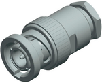 51S106-006N5, Cable plug straight BNC 50 Ohm, Rosenberger connectors