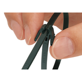 REZ200-N66-BK-C1, Cable Tie Black 200 mm x 4.7 mm Black, 115-40200, HellermannTyton