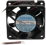 2408NL-04W-B50-P00, Axial fan DC 60 x 60 x 20 mm 12 VDC, NMB Technologies (Minebea)