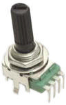 P110KH1-0Y15BR100K, Rotary Potentiometer, 100 kOhm, PCB Pins, BI Technologies