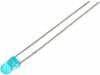 L-934MBDL-12V LED; 3мм; голубой; 18-50мкд; 60°; Поверхность: выпуклая; Шаг:2,54мм