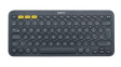 920-007566 Keyboard, K380, DE Germany, QWERTZ, USB, Bluetooth