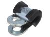 LKD10512, Хомуты; Oпетли: 5мм; W: 12мм; сталь; Материал корпуса: EPDM; W1, MPC INDUSTRIES
