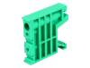 KU-2/35N A44-6025 Держатель; Назначение: ZUG; зеленый; Шир:10мм; полиамид; TS35