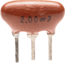 KR4.00MLB5B, Resonator 3 pin 4 MHz, Kingstate (Keyseg)