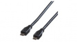 11028753 Cable USB Micro-A Plug - USB Micro-B Plug 1.8m USB 2.0 Black
