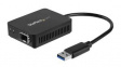 US1GA30SFP Media Converter, Fiber MultiMode/Fiber SingleMode/USB 3.0, USB-A - SFP