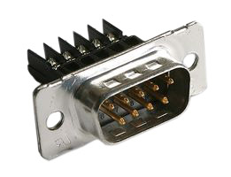 1-745492-8, D-Sub male 9 Male IDC, TE Connectivity