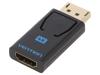 HBMB0 Адаптер; вилка DisplayPort,гнездо HDMI; Цвет: черный