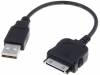 TCAB-205 Кабель; USB 2.0; вилка USB A, вилка Apple Dock; 0,1м; черный