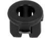 FIX-LED3-28, Держатель LED; 3мм; одноэлементный; черный; UL94V-2; L:4,8мм, FIX&FASTEN