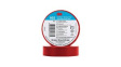 7100184730 Electrical Tape, Temflex 165, PVC, 15mm x 10m, Red