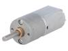 78:1 METAL GEARMOTOR 20DX43L MM 6V, Двигатель: DC; с редуктором; POLOLU 20D; 6ВDC; 3,2А; Ось: D профиль, POLOLU