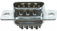 5-747904-5 D-Sub plug 9 Male Solder Cup / Solder Lug/Straight