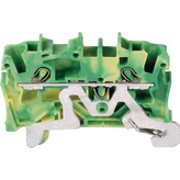 2002-1207, Terminal block yellow / green 0.25...2.5 mm2, Wago