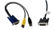 CBL0170 KVM Cable, VGA/USB, 1.8m