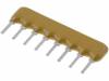 4608X-101-220LF Резисторная сборка: X; 22Ом; Кол-во резисторов:7; THT; 0,2Вт; ±2%