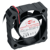 F41LM-012XK-9, Axial fan DC 41 x 41 x 12 mm 12 VDC, Micronel