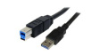 USB3SAB3MBK USB Cable USB-A Plug - USB-B Plug 3m USB 3.0 Black