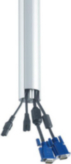 PUC 2130, Tube for ceiling mount, 300 cm, Vogel