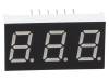 LTD040AUE-101A, Дисплей: LED; 7-сегментный; 10,16мм; красный; 11мкд; катод; II.зн:3, WENRUN