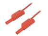 VSFK5000/1/200/RT, Измерительный провод; ПВХ; 2м; красный; 16А; Сечен.провода:1мм2, Schutzinger